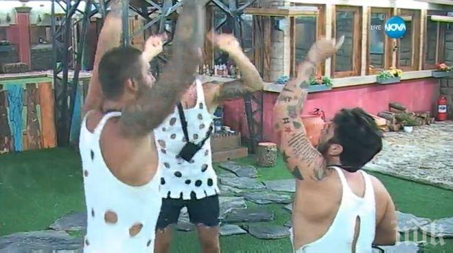 Мъжкарите в Биг брадър си вирнаха носовете след изгонването на гея Крис, Богданов пощуря от кеф