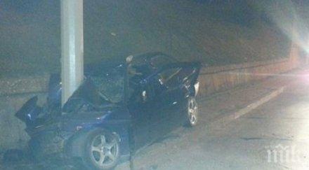 гонките спират форд ауди състезаваха русе завършиха жестока катастрофа