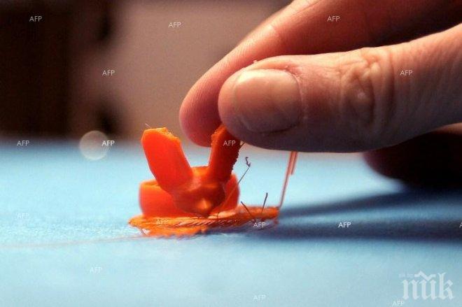3D принтер работи с десет материала едновременно