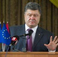 Порошенко: Проектът за изменение на украинската конституция не предвижда особен статут за Донбас
