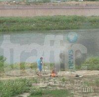 Циганин гори кабели на Марица, обгази цял квартал 