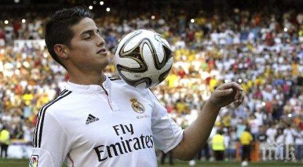 хамес гола асистенции мача реал мадрид