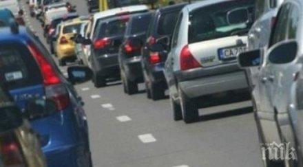 задръстване коли гкпп кулата