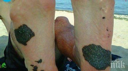 летовници станаха петна плажа аркутино