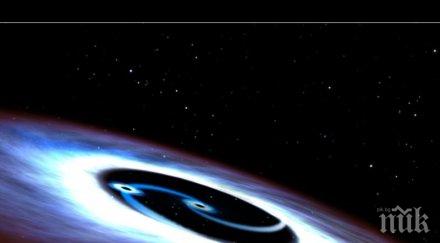 учени открили двойна черна дупка близкия земята квазар