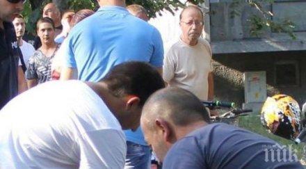 тежък инцидент шофьор пистов мотор падна време шоу машината вряза публиката ранен