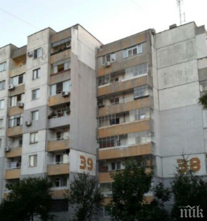 Чудо в Бургас! 23-годишно момиче опита да се самоубие - скочи от терасата на блока си по бельо и оцеля