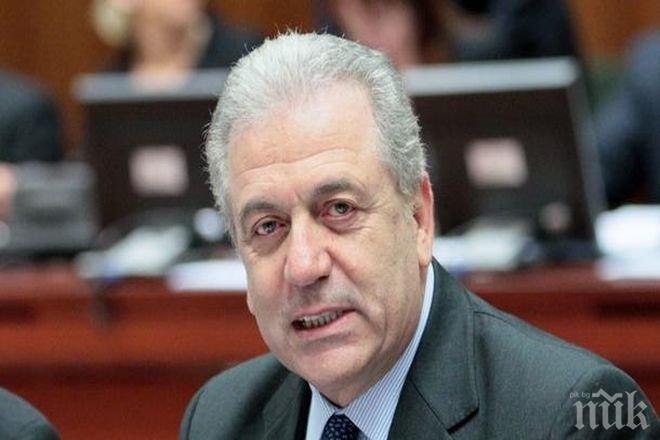 Eврокомисарят за имиграцията: Унгария се нуждае от помощ
