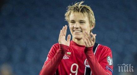 голямата звезда норвежкия футбол остава пейката българия