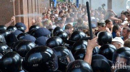 почина един ранен сблъсъците центъра киев