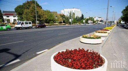 ремонтираната отсечка бул черни връх софия вече пусната движение