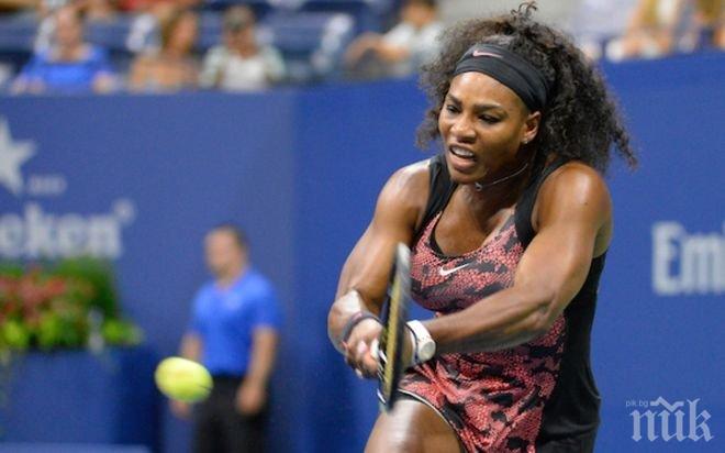 Серина отказа набързо първата си съперничка в Ню Йорк

