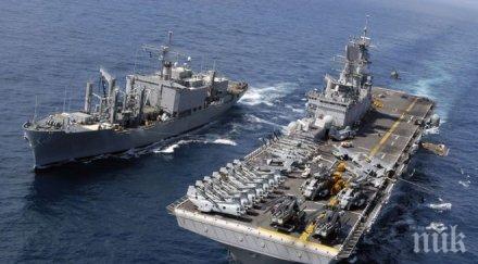 сащ започна военни учения черно море