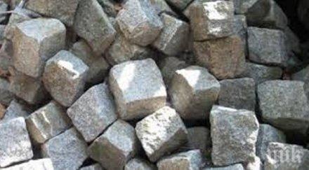 пренареждат паветата пловдивския булевард септември