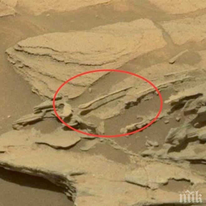 Мистерия! Откриха лъжица на Марс