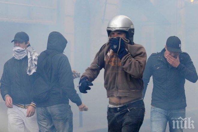 Хвърлиха сълзотворен газ в бежански лагер в Дрезден