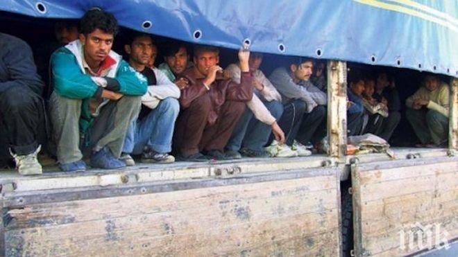 Скандал! България участва много активно в трафика на хора! Каналджиите разтоварват нелегалните имигранти в центъра на София
