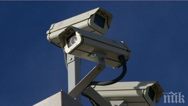 МВР отчита намаляване на престъпността след въвеждането на видеонаблюдение 