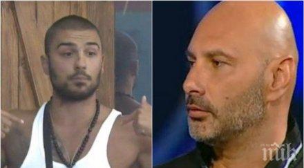 първо пик скандалите заплахите дойде ред извиненията биг брадър богданов плюе петите футболистът стана нисък тревата