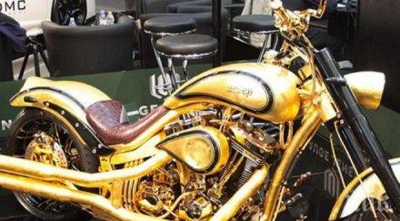 датчани създадоха златен мотор 850 хил долара