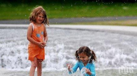 слънчево температурите остават високи септември