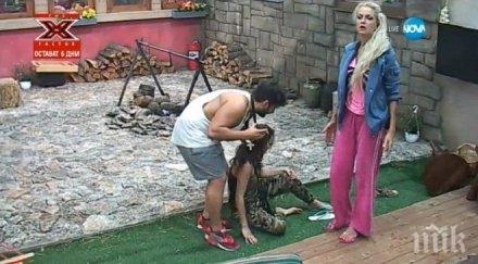 ексклузивно пик вижте скандални кадри мелето грозните обиди ирена силвия биг брадър видео