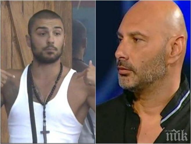 Първо в ПИК! След скандалите и заплахите дойде ред и на извиненията в Биг брадър! Богданов си плюе на петите - футболистът стана по-нисък от тревата