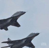 ирак нанесе първите удари американските самолети f16