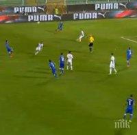 Италия ни победи минимално в Палермо