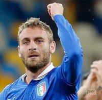 Италия – България 1:0 на полувремето