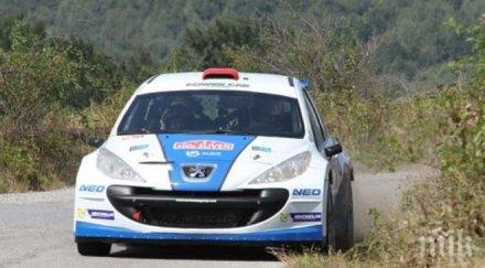 екипажът цвятков багерова победа втория ден рали сливен 2015