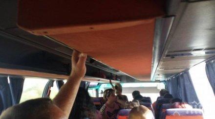 ексклузивно пик истински кошмар автобус фирма торре пътници катерят един друг управителят подиграва хората снимки