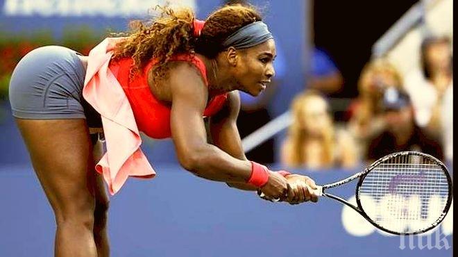 Серина загуби сет, но продължава напред в Ню Йорк