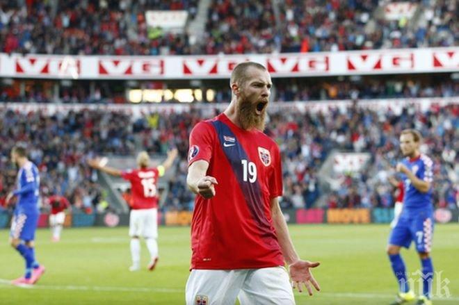 Страхотни! Норвежците се разправиха и с Хърватска и оглавиха групата!