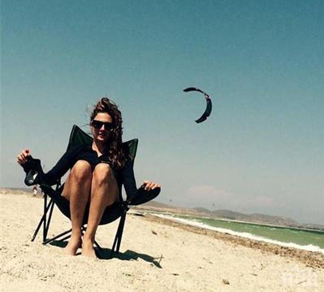 Теодора Духовникова почива като Робинзон Крузо!