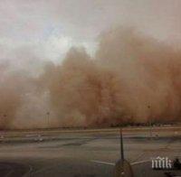 Пясъчна буря в Близкия Изток прати десетки в болница
