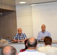 Цветанов проведе работна среща с областните координатори на ГЕРБ от цялата страна
