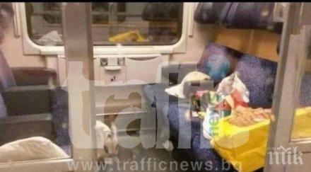 интеграция бежанци превърнаха германски влак сметище снимки