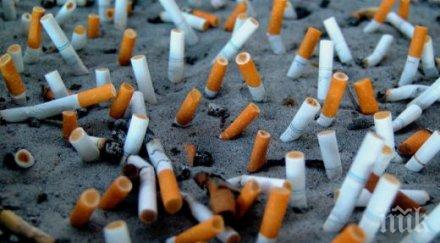 150 евро глоба изхвърлен фас рим