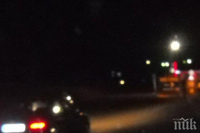 Магистрала „Хемус“ край Варна – предпочитано място за гонки
