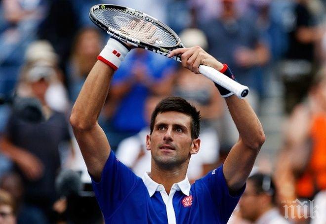 Джокович продължава на US open след 3-часова битка