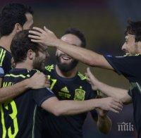 Испания сломи Македония с куриозен гол