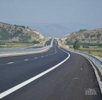 С водосвет пуснаха в експлоатация ЛОТ 4 на магистрала „Струма”