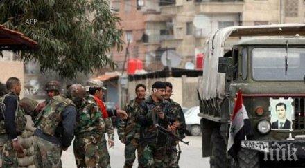 русия подкрепи башар асад бронетранспортьори гранатомети