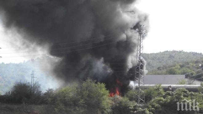 Пожар изпепели стопански двор в романско село
