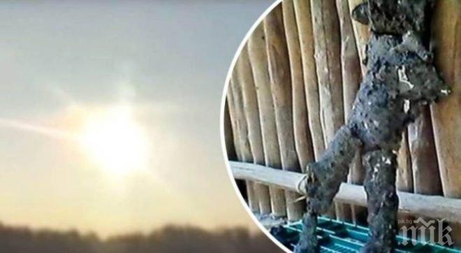 В Мексико откриха труп на извънземно? (видео)