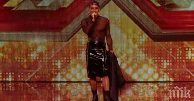 В началото никой не го взе насериозно заради облеклото му.  30 секунди по-късно? Той шокира всички с изпълнението си!