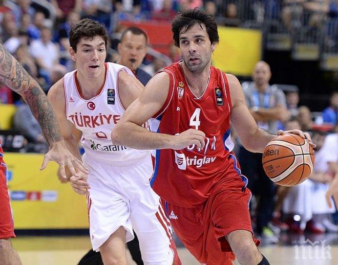 Сърбия продължава без грешка на Евробаскет