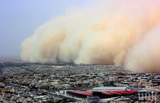Летището в Шарм Ел Шейх е затворено заради пясъчна буря