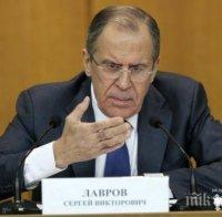 Лавров: Москва снабдява Сирия с военно оборудване и помощи